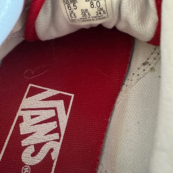 Vans Old Skool Yacht Club women’s size 8.0 Multi Color Block Canvas & Suede - Picture 5 of 6